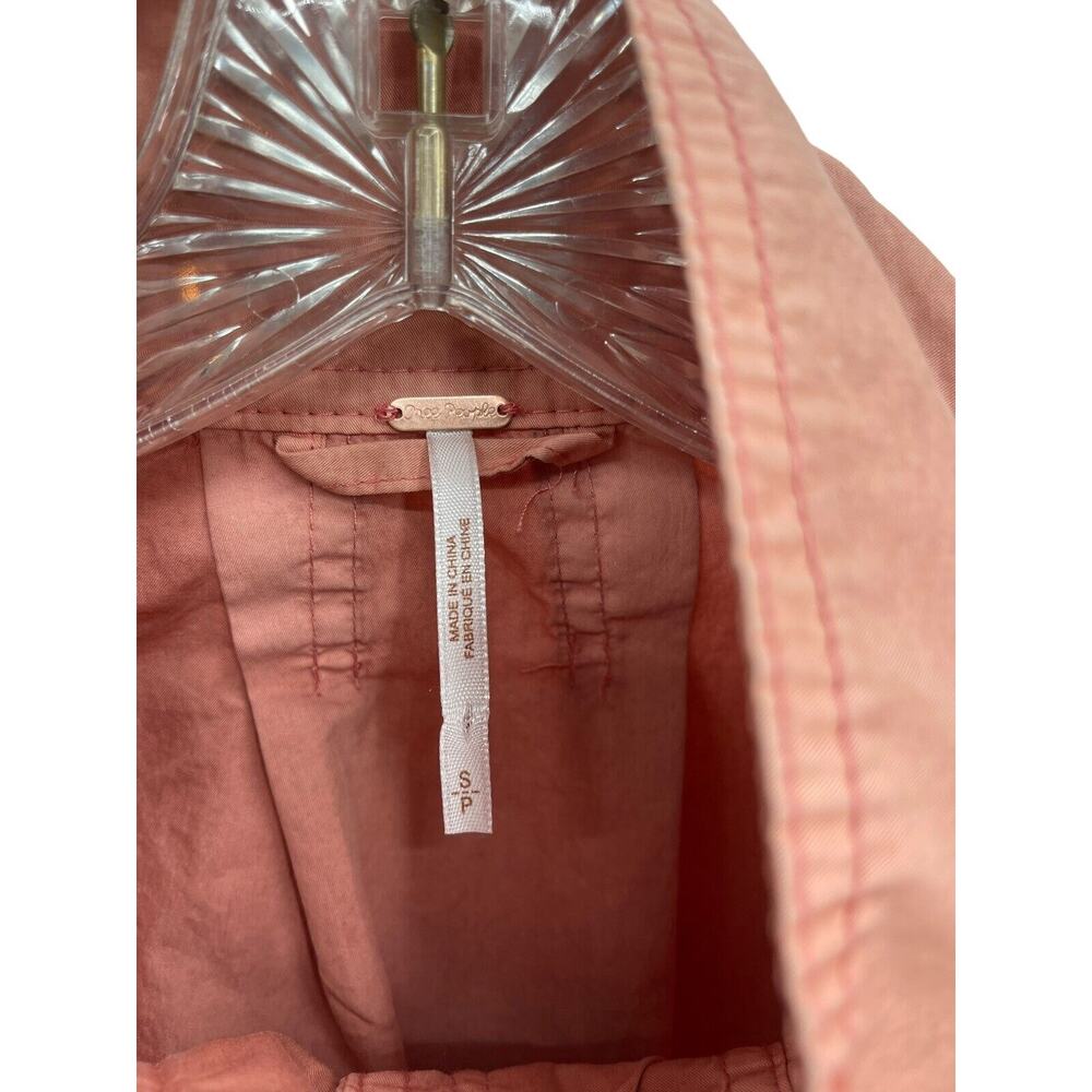 Free People Parachute Jacket Military Style Bomber Size Small - Picture 5 of 8